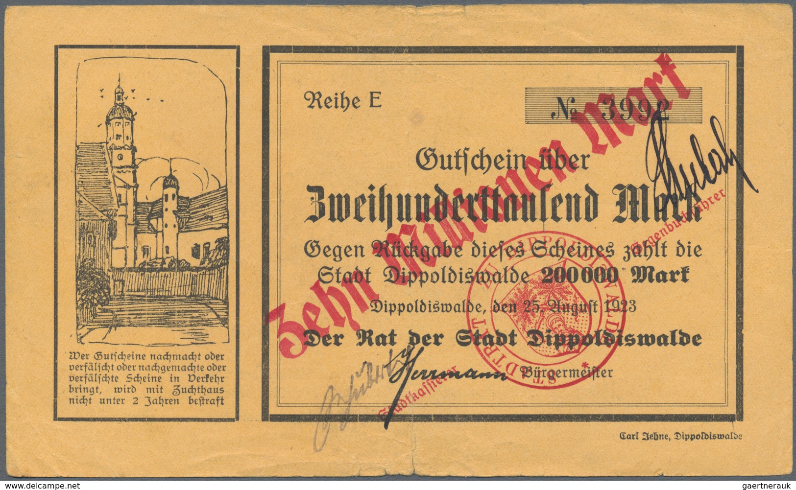 Deutschland - Notgeld: Hochinflation, 86 Deutsche Notgeldscheine überwiegend Aus 1923 Mit Einigen We - Andere & Zonder Classificatie