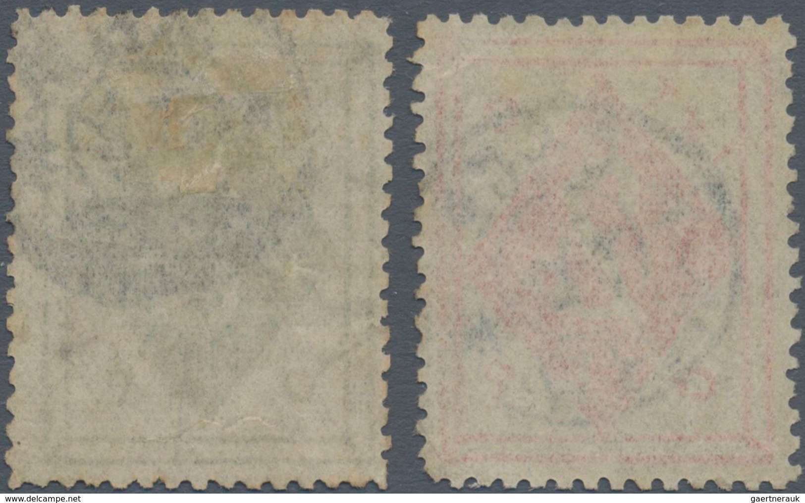 China - Lokalausgaben / Local Post: Weihaiwei, 1899, 2 C. And 5 C., Used (Michel Cat. 950.-) - Other & Unclassified