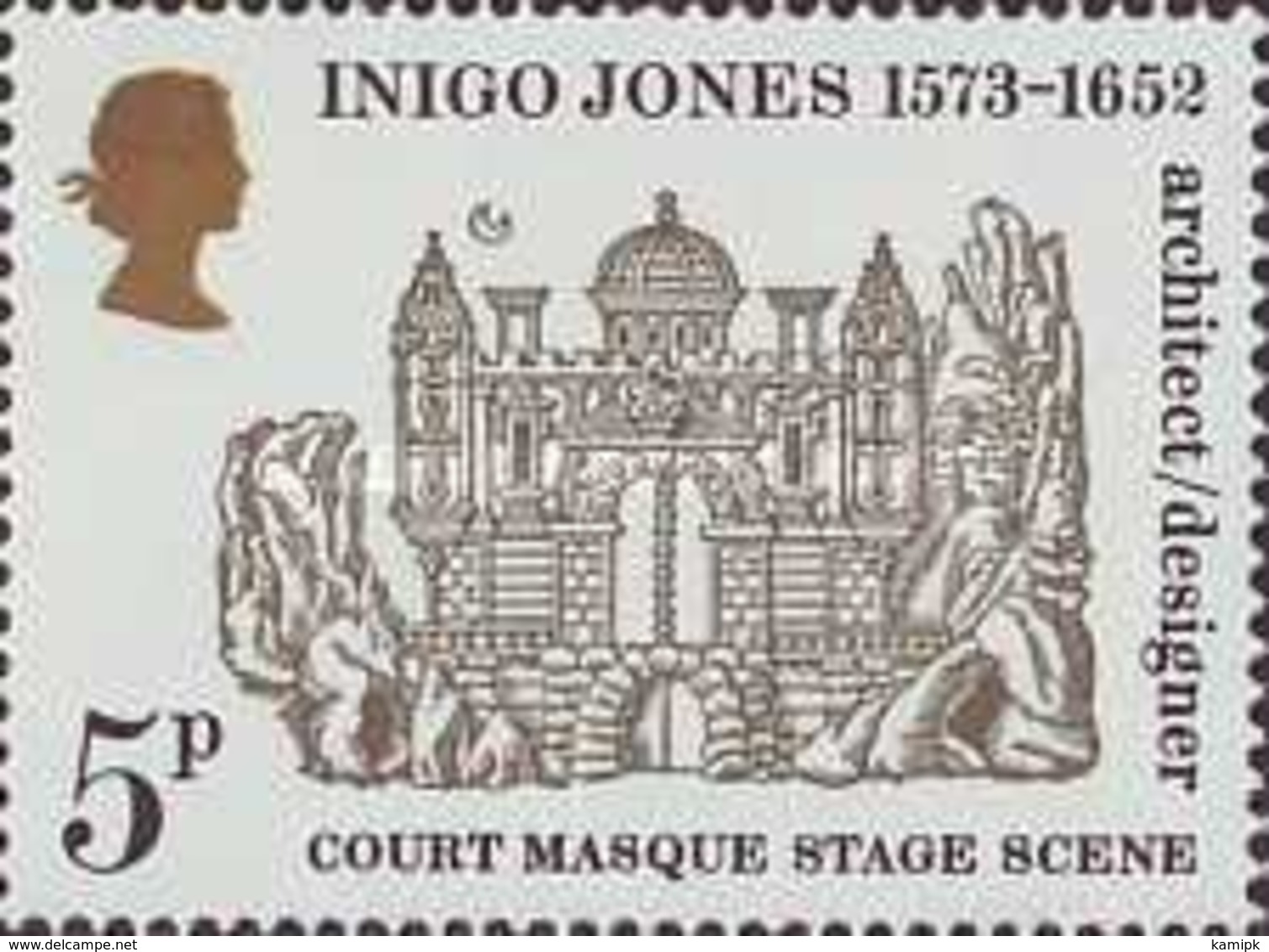 USED STAMPS Great-Britain - The 400th Anniversary Of The Birth Of Inigo Jones - 1973 - Used Stamps