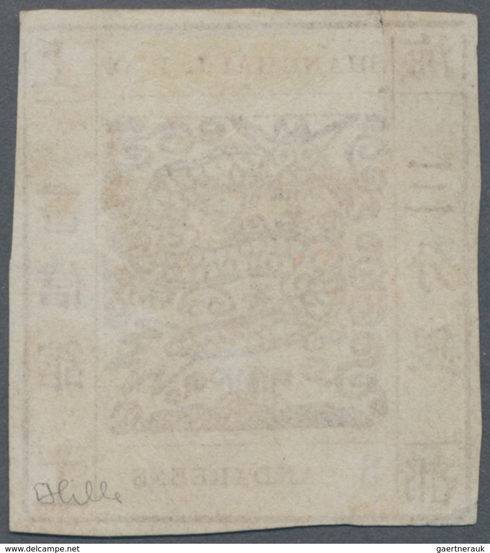 China - Shanghai: 1866, Large Dragon, "Candareens" In The Plural, Seriffed Digit, 3 Cand. Red Brown - Sonstige & Ohne Zuordnung