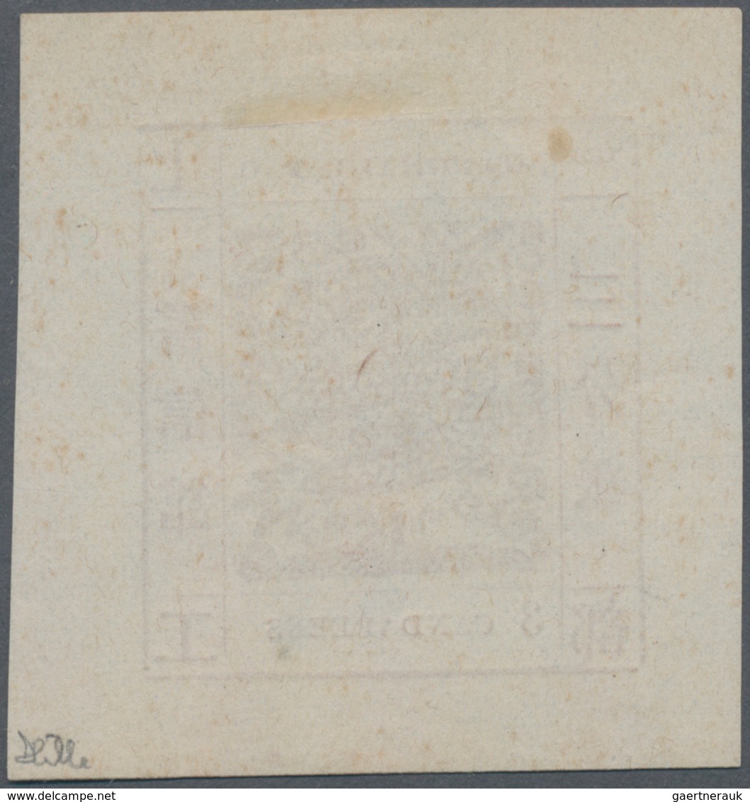 China - Shanghai: 1866, Large Dragon, "Candareens" In The Plural, Seriffed Digit, 6 Cand. Red Brown - Sonstige & Ohne Zuordnung