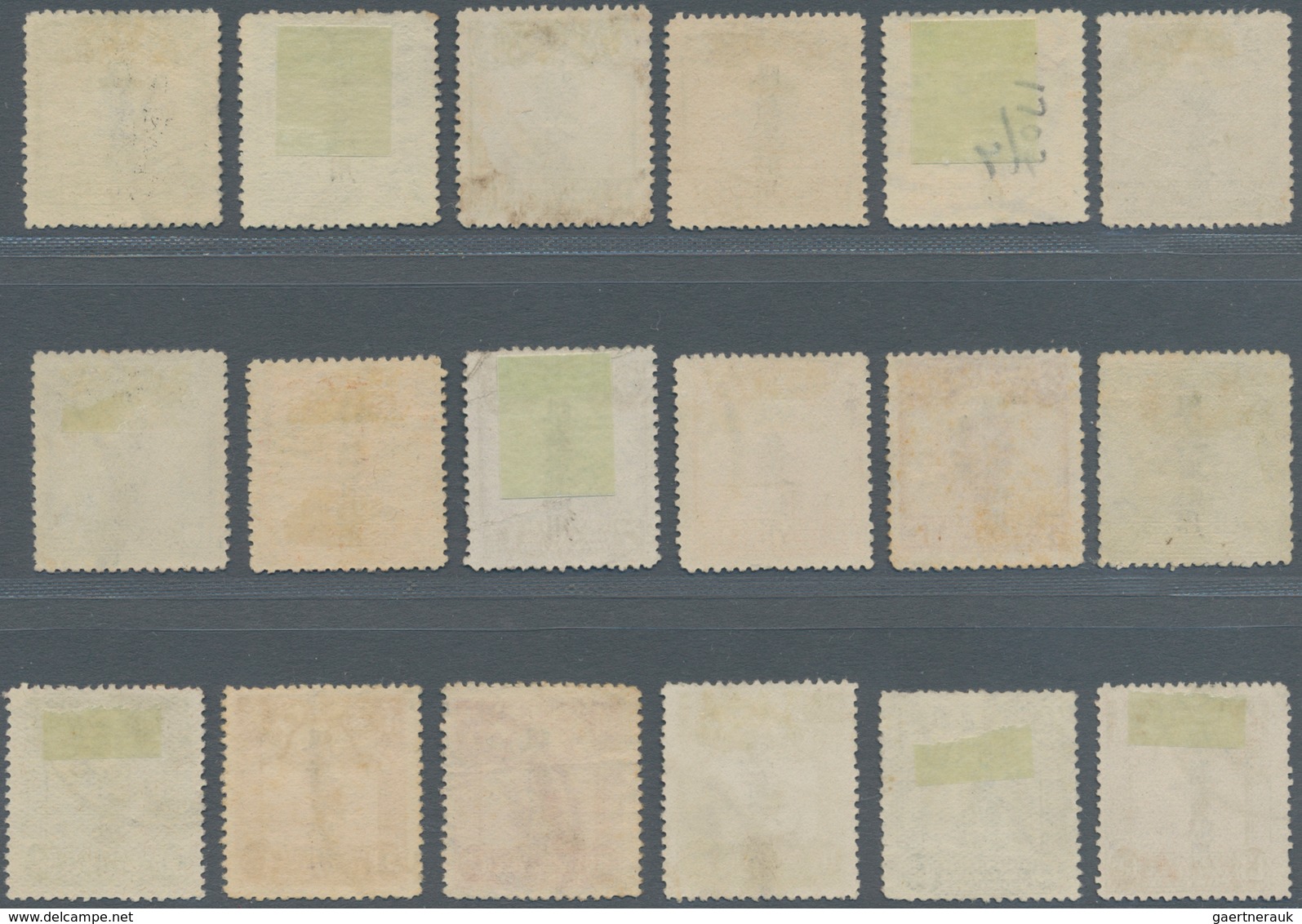 China - Provinzausgaben - Sinkiang (1915/45): 1924, 2nd Peking Printing 1/2 C.-$20, Cpl. Set Used, T - Sinkiang 1915-49