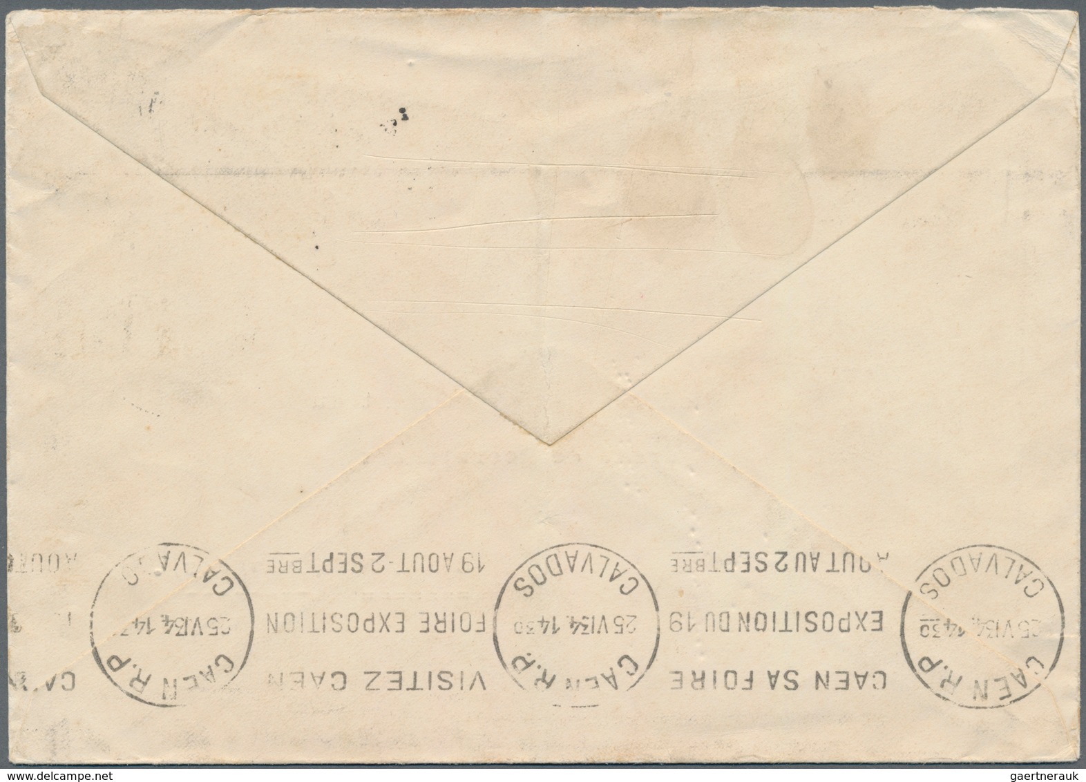 China - Provinzausgaben - Szechuan (1933/34): 1934. Envelope Headed 'Consulate De France A Tchentou' - Sichuan 1933-34