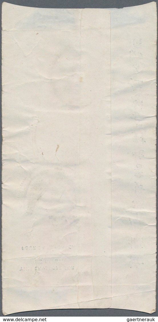 China - Ganzsachen: 1917/21, Chinese Labour Corps In France: Official Stationery Reply Envelopes (2, - Ansichtskarten