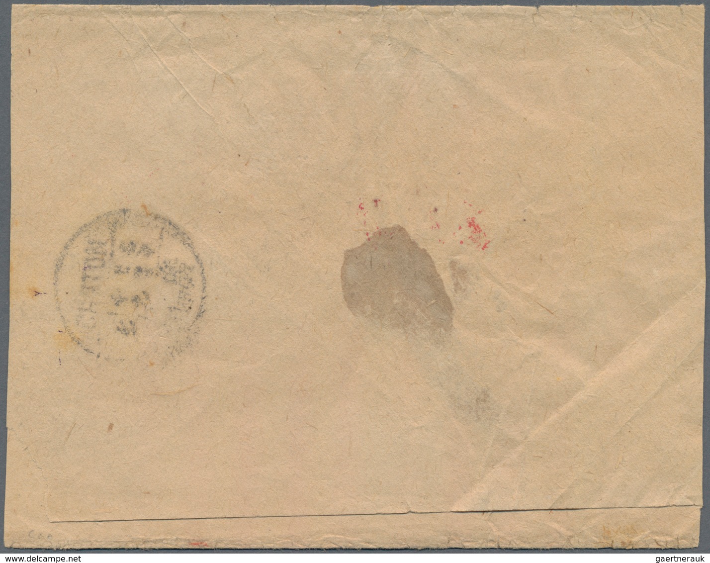 China - Incoming Mail: 1923, Hungary, 150 F. Tied "BUDAPEST 1923 OCT 30" To Wrapper To Canton But Re - Sonstige & Ohne Zuordnung