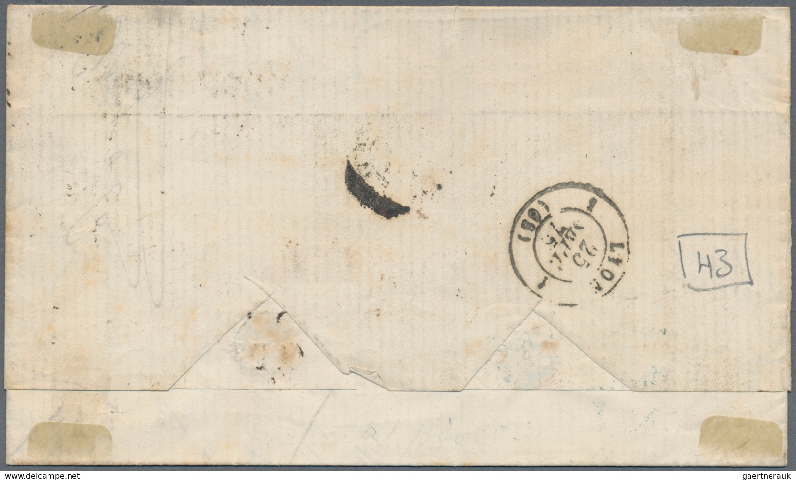China - Fremde Postanstalten / Foreign Offices: French Offices, 1875. Envelope Addressed To France B - Sonstige & Ohne Zuordnung
