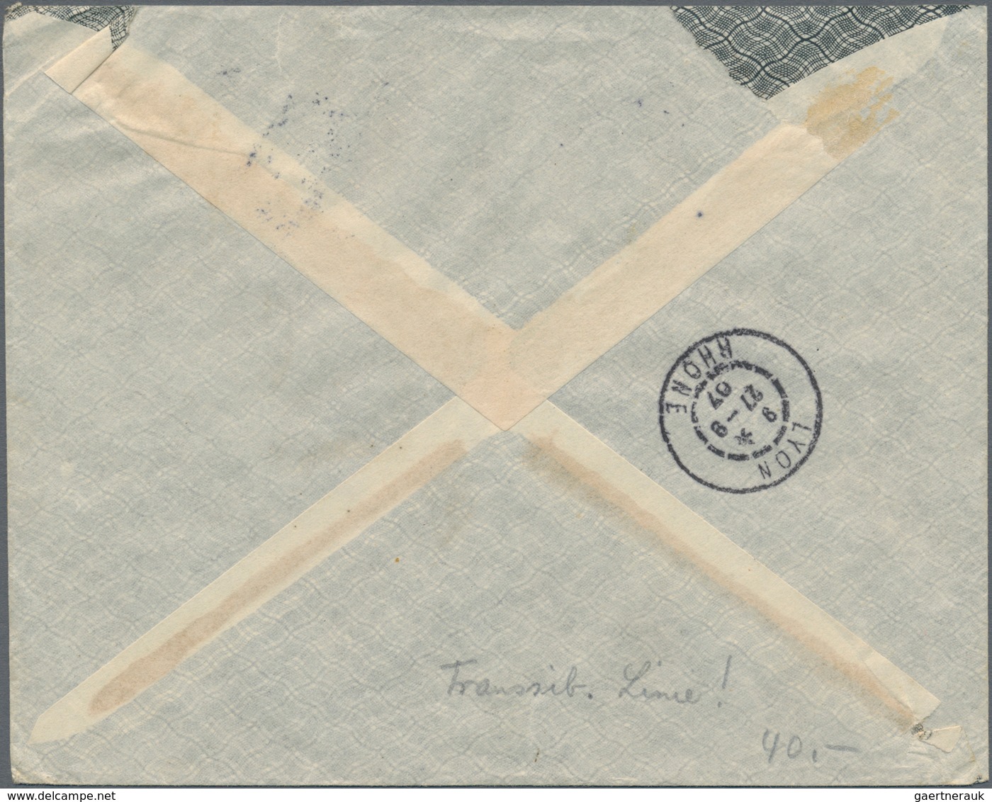 China - Fremde Postanstalten / Foreign Offices: France, 1902/07, Three Covers From Shanghai: Ovpt. 2 - Other & Unclassified