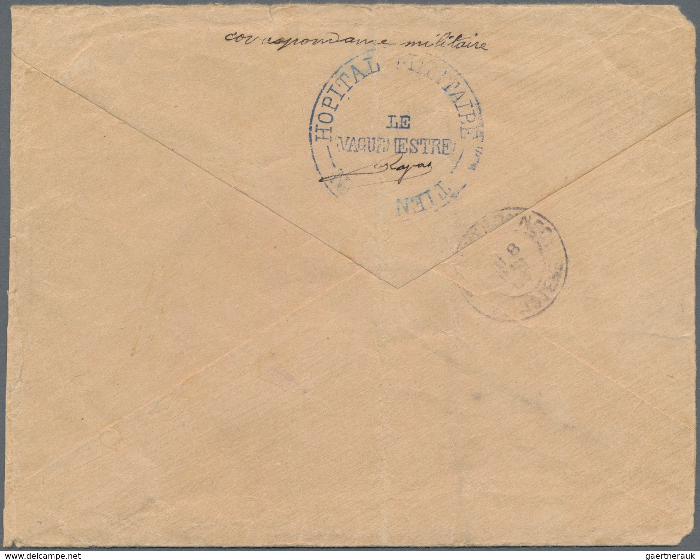 China - Fremde Postanstalten / Foreign Offices: 1904/05, Tientsin: covers (5) endorsed "Corps d'occu