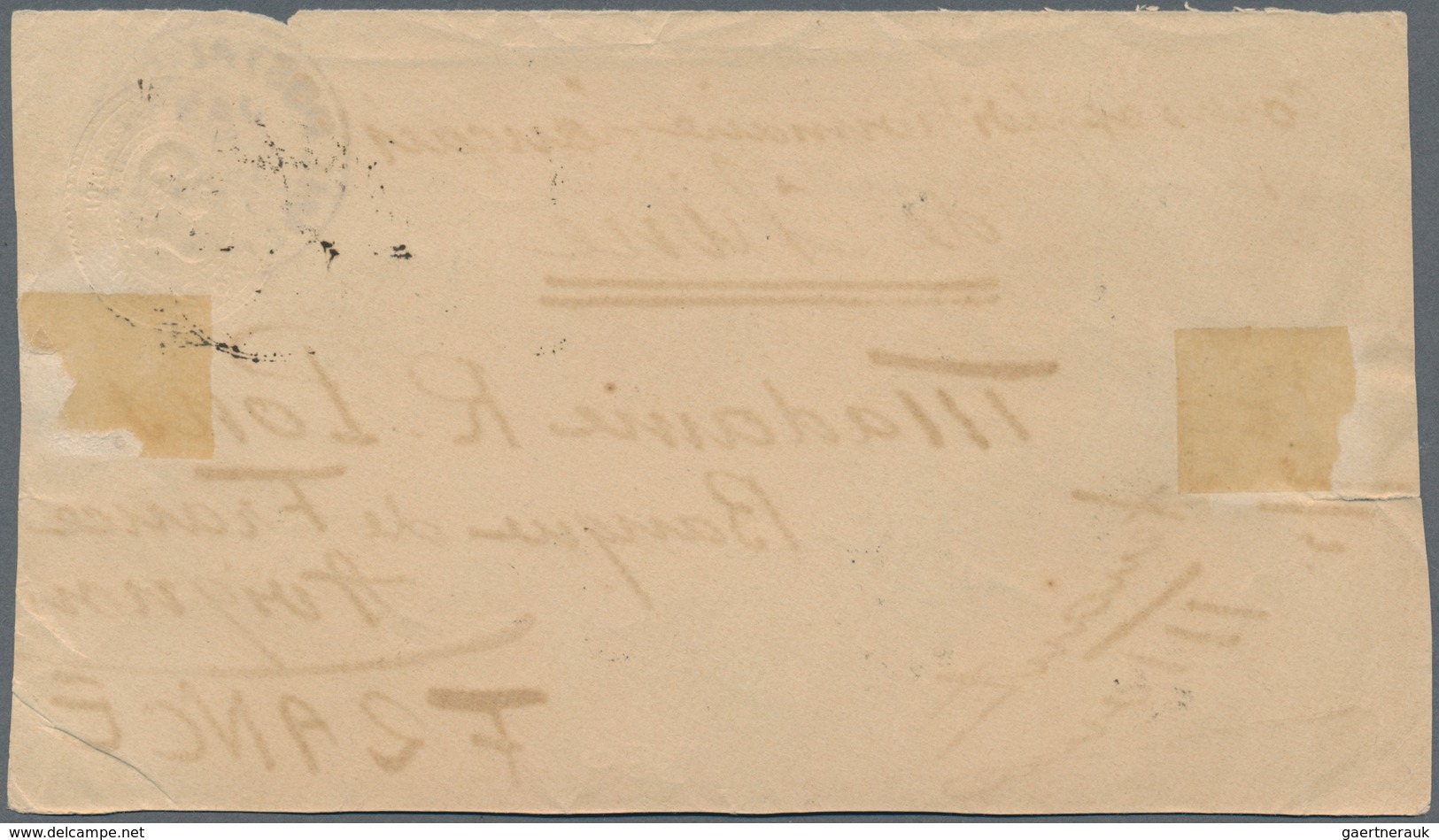 China - Fremde Postanstalten / Foreign Offices: 1901. United States Postal Stationery Cover Front 2 - Other & Unclassified