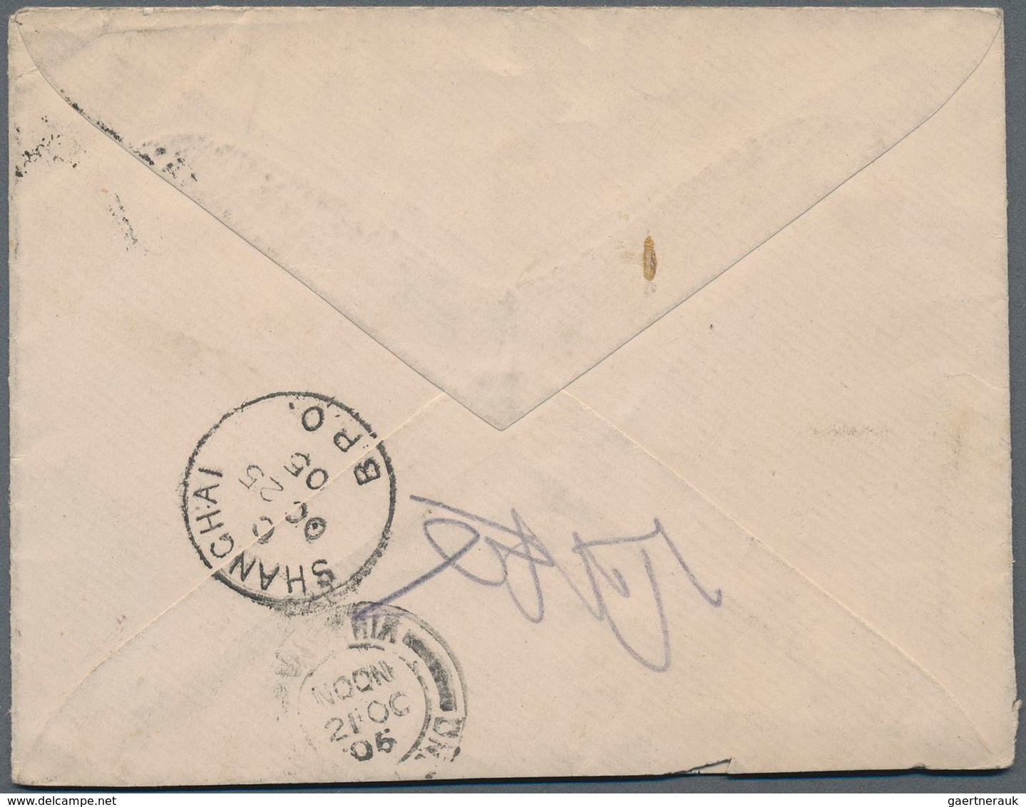 China - Besonderheiten: 1905, Cover Franked With 1/2 And 2 D New Southwales Tied By "SYDNEY" Cds Sen - Sonstige & Ohne Zuordnung