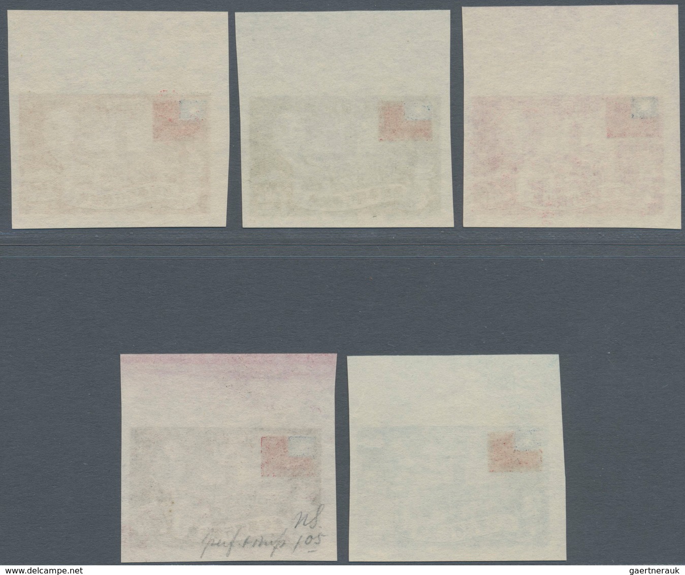 China - Taiwan (Formosa): 1952, 2nd Anniversary Cpl. Set 40 C.-$10, Unused No Gum As Issued (Michel - Sonstige & Ohne Zuordnung