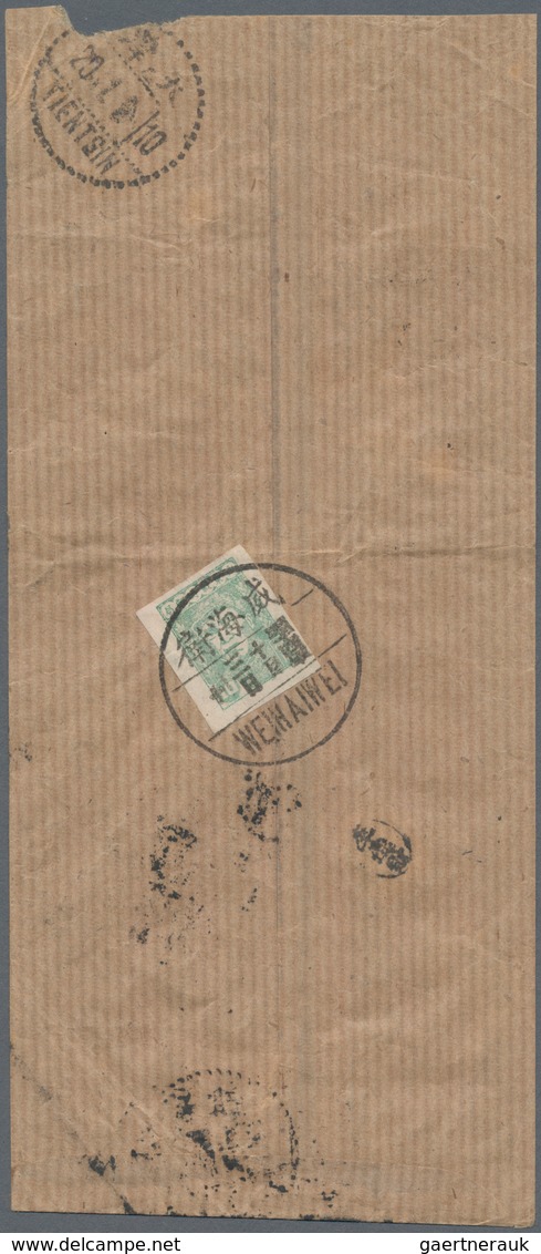 China - Volksrepublik - Provinzen: East China, Shandong Wartime Posts, 1945, 10 F. Emerald Green Tie - Sonstige & Ohne Zuordnung
