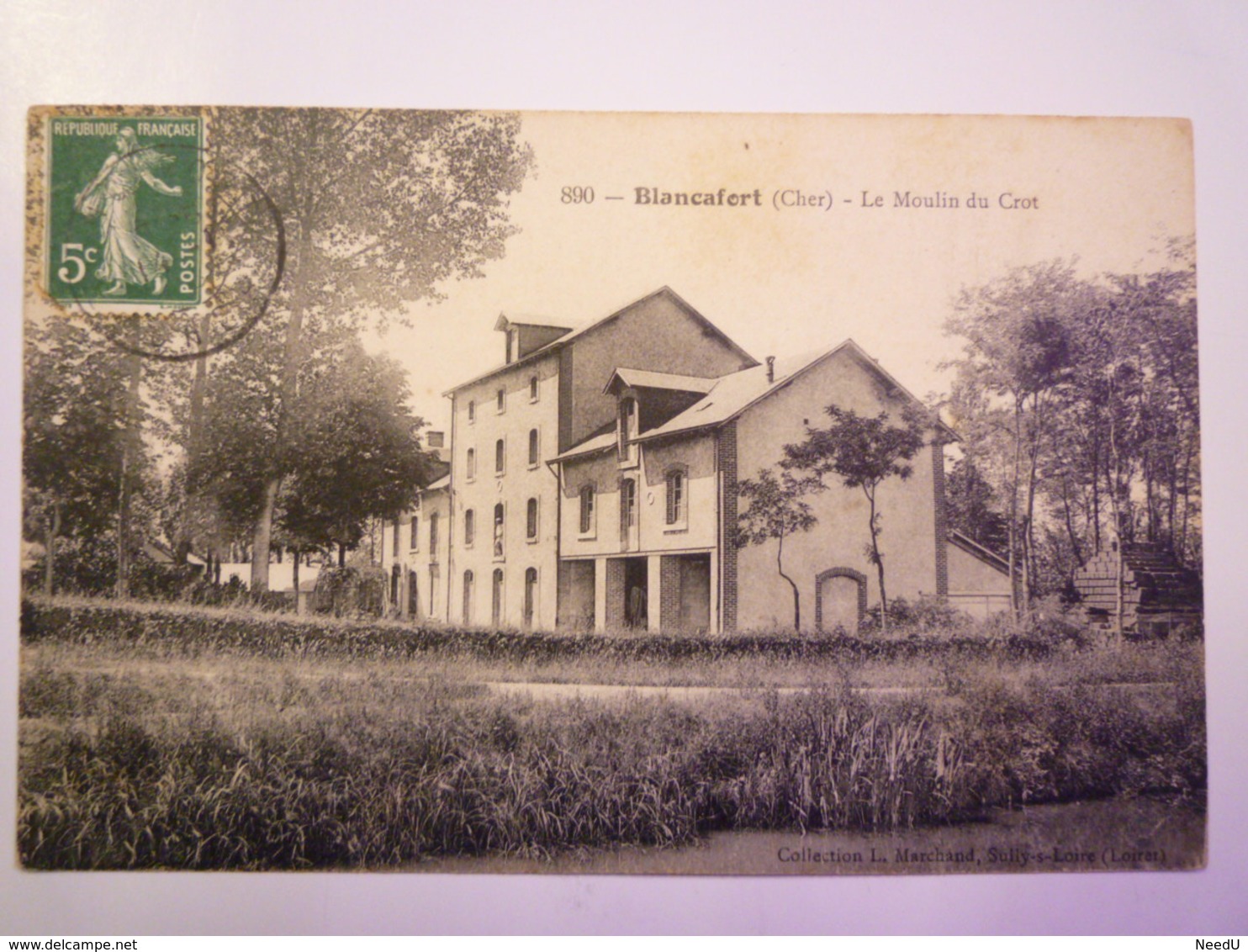 BLANCAFORT  (Cher)  :  Le MOULIN Du  CROT   1908   XXX - Sonstige & Ohne Zuordnung