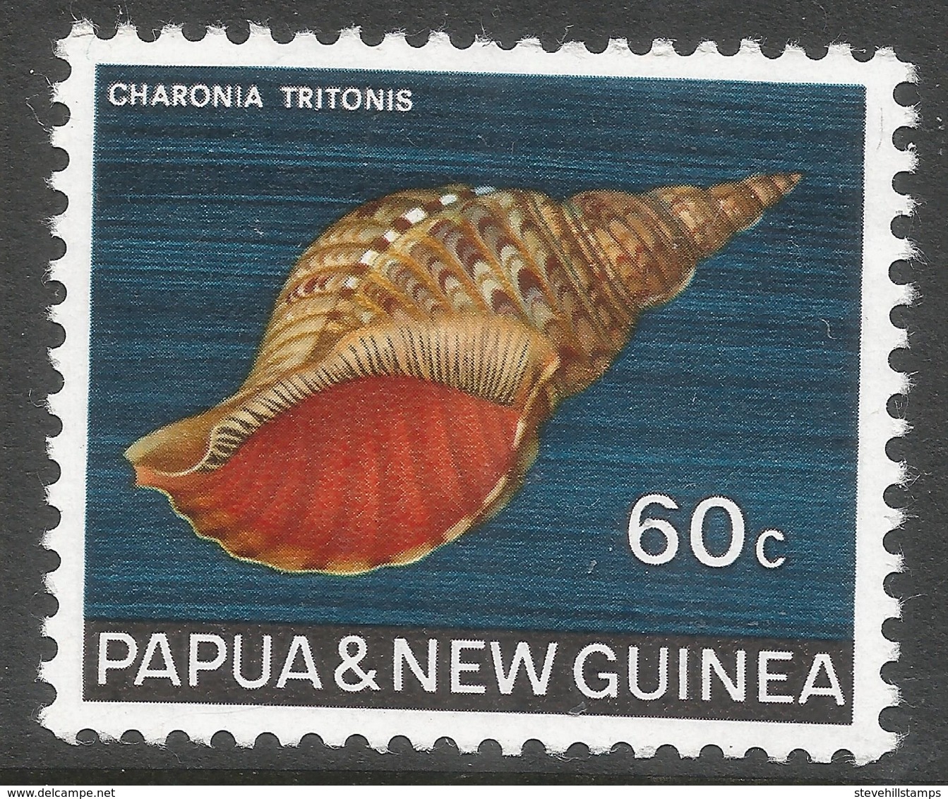 Papua New Guinea. 1968-69 Sea Shells. 60c MH SG 149 - Papua New Guinea