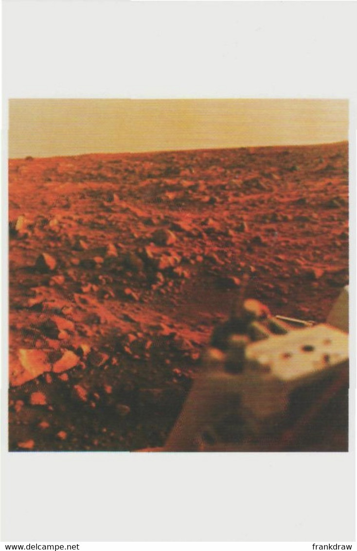 Postcard - The Night Sky - Mars From The Viking Lander, July 1976 - New - Astronomy