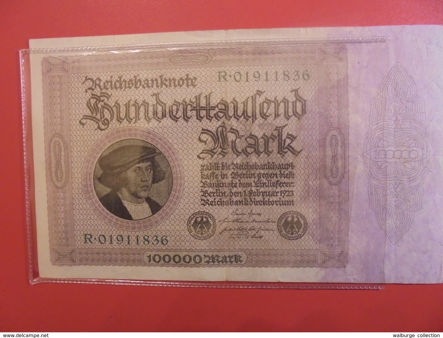 Reichsbanknote 100.000 MARK 1923 - 100000 Mark