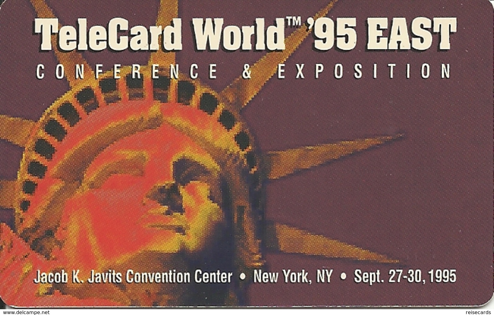 USA: Multimedia Publishing - TeleCard World '95 Exposition New York. - Sonstige & Ohne Zuordnung