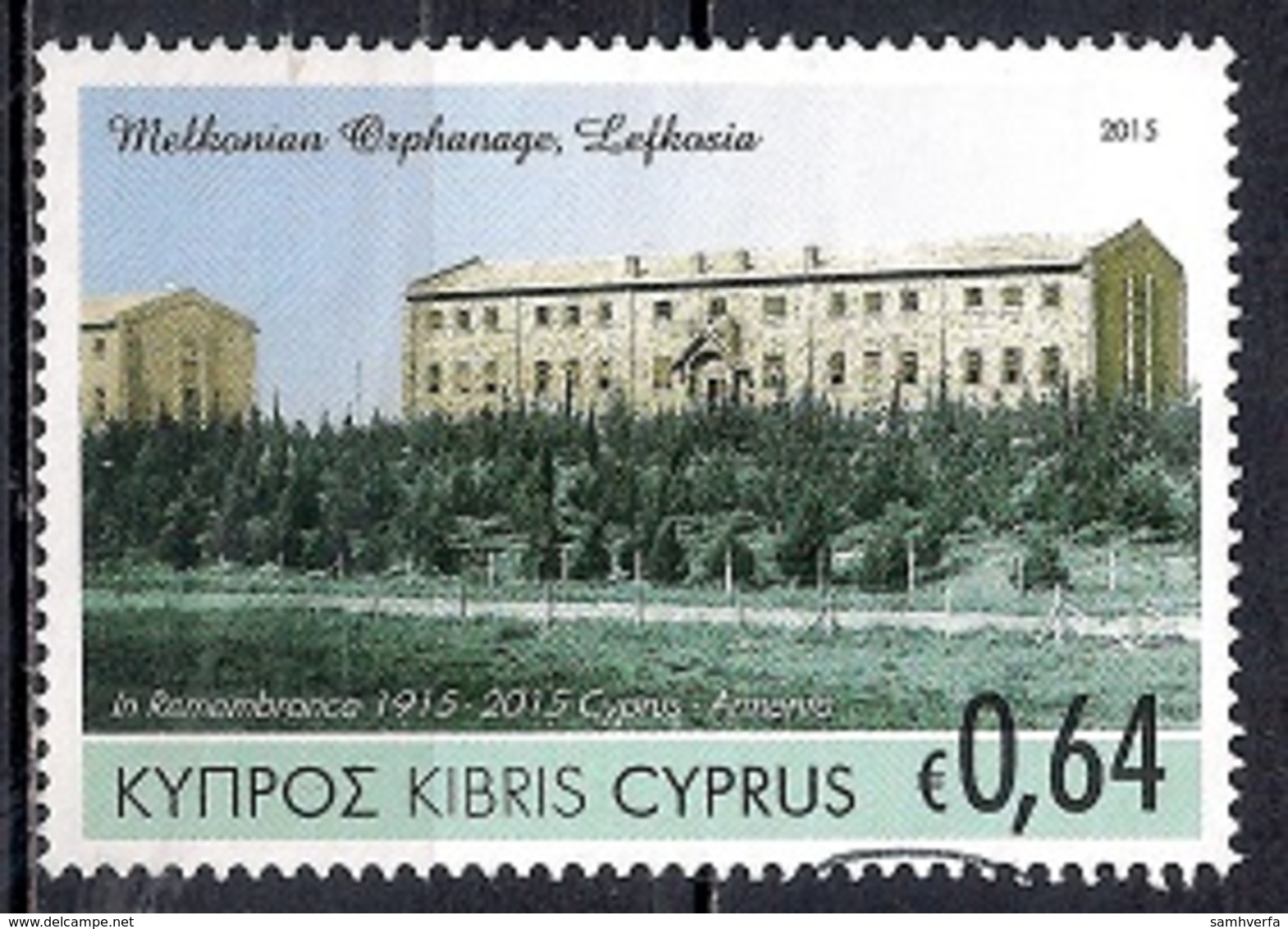 Cyprus 2015 - The 100th Anniversary Of The Armenian Genocide, Melkonian Orphanage - Joint Issue With Armenia - Usados