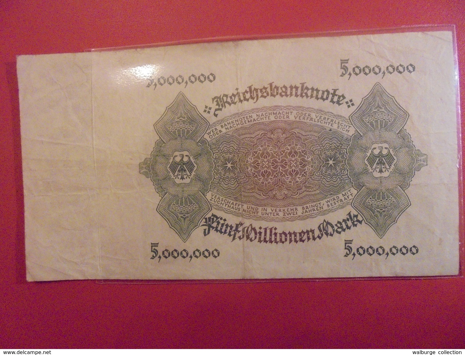 Reichsbanknote 5 MILLIONEN MARK 1923 - 5 Millionen Mark