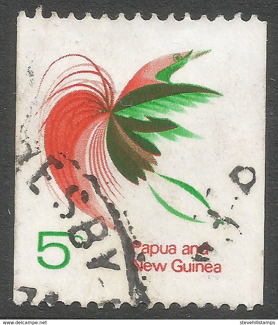 Papua New Guinea. 1969-71 Coil Stamps. 5c Used SG 163 - Papua New Guinea