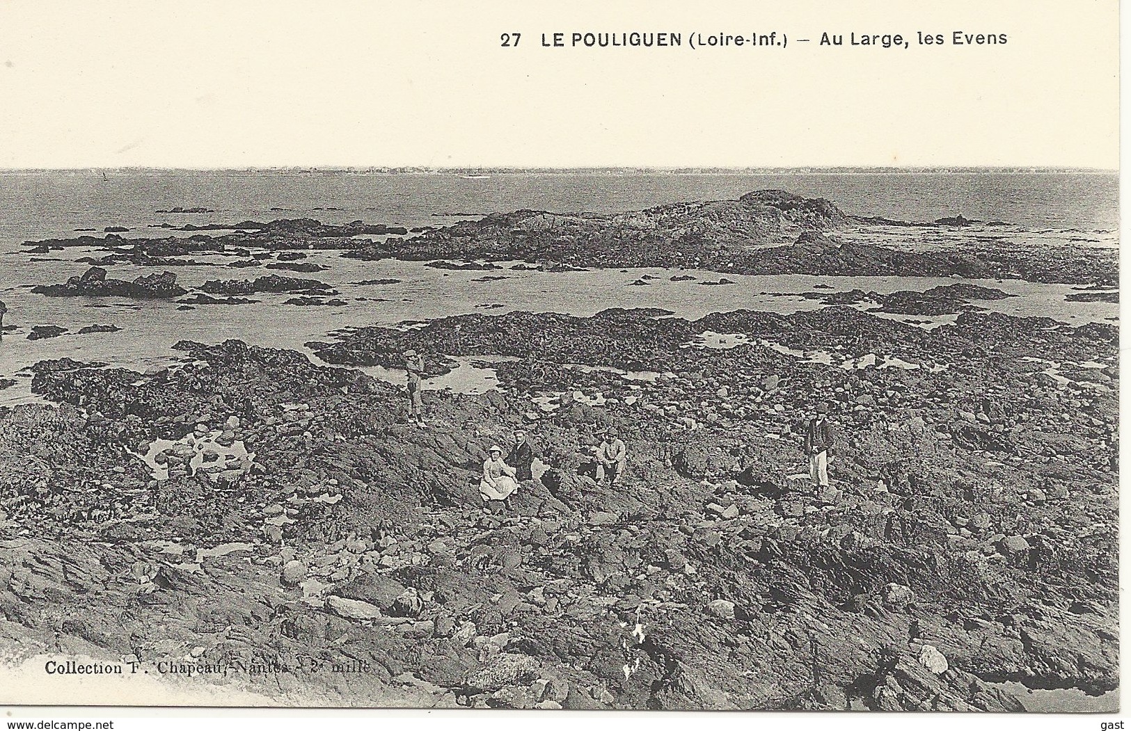 44  LE  POULIGUEN      AU  LARGE  LES  EVENS - Le Pouliguen