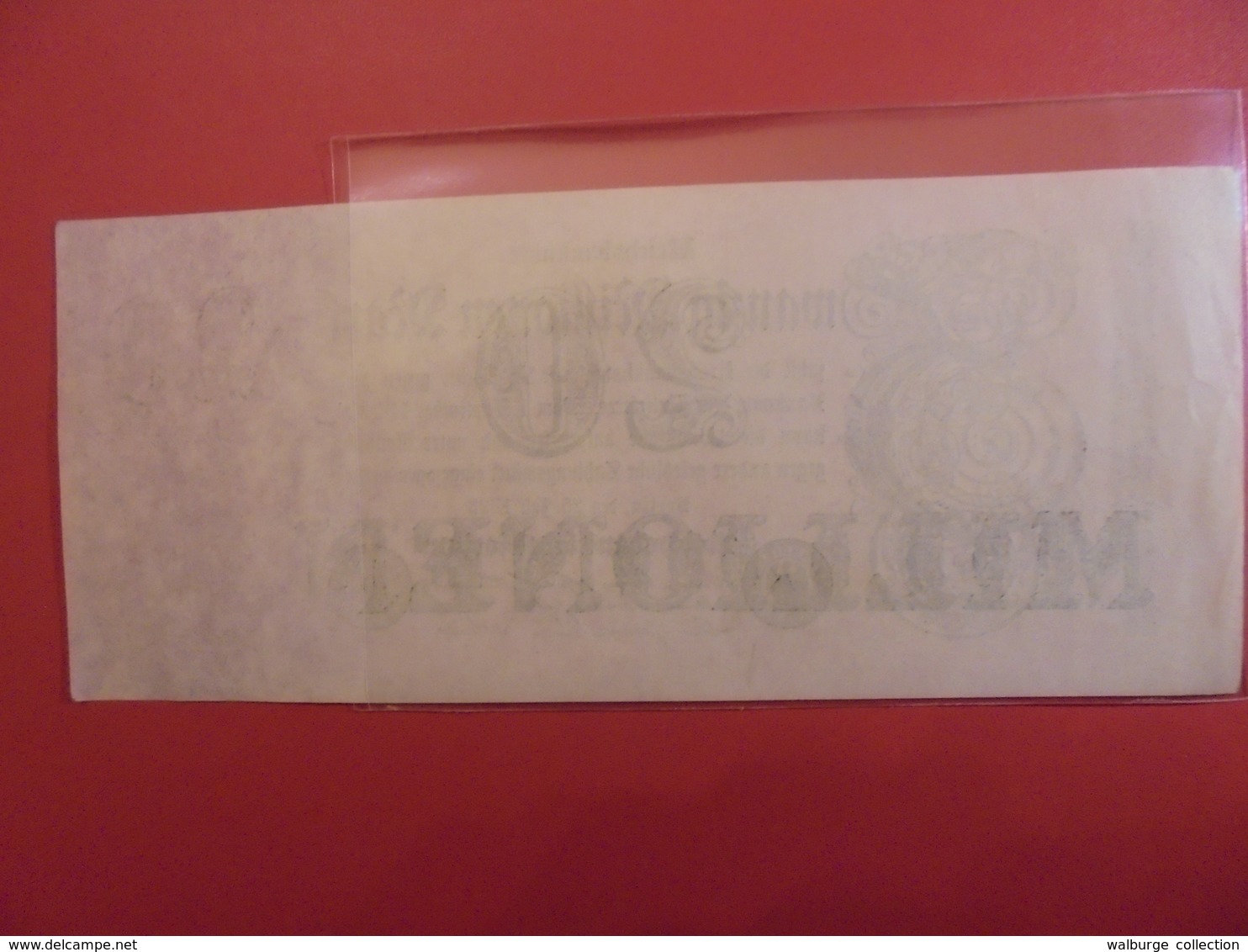 Reichsbanknote 20 MILLIONEN MARK 1923 - 20 Millionen Mark