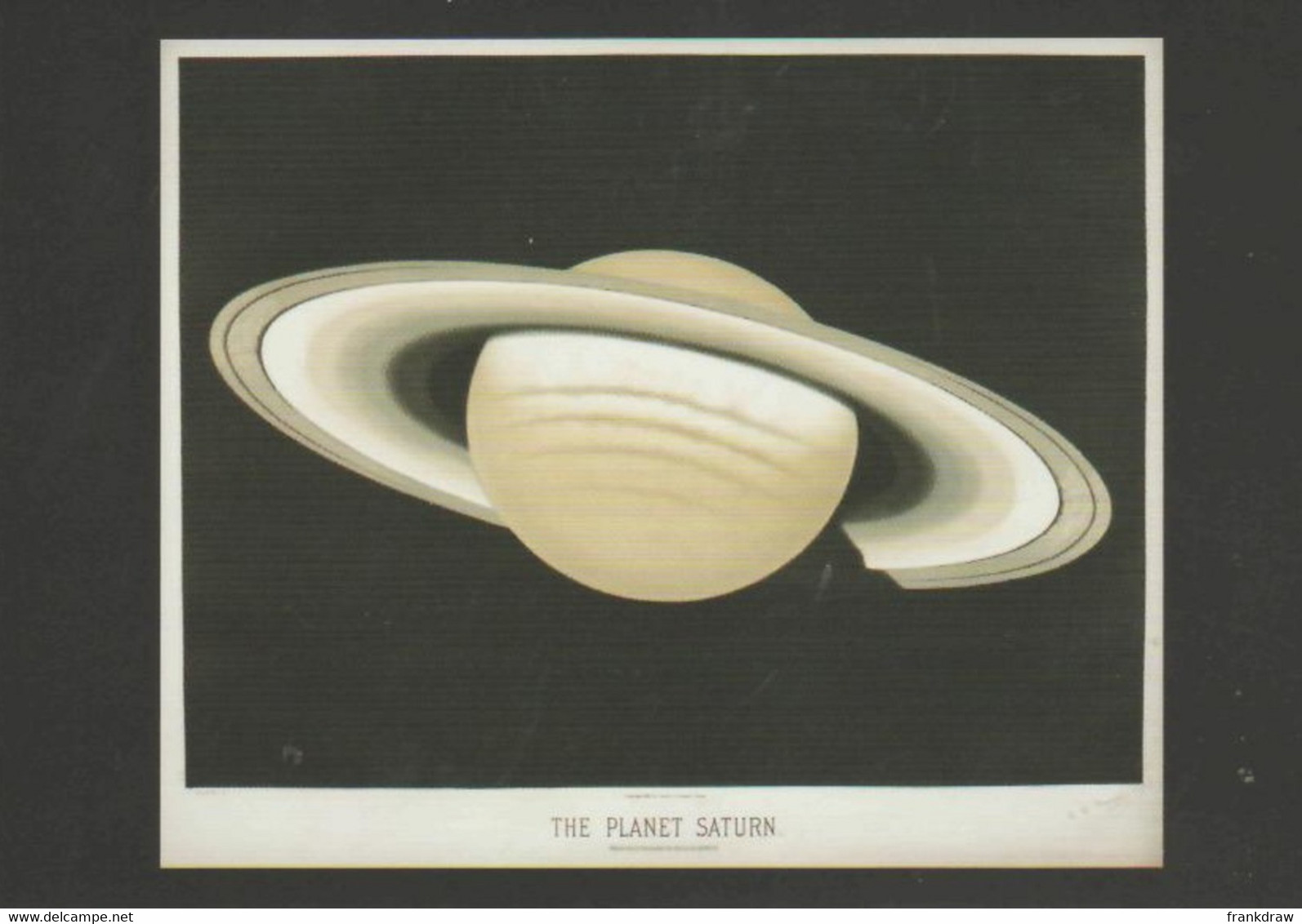 Postcard - The Night Sky - The Planet Saturn - New - Astronomie