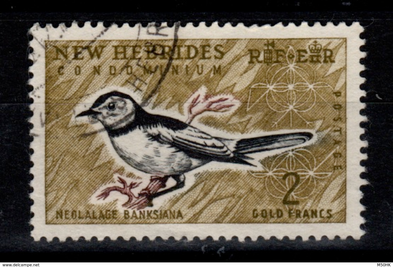 Nouvelles Hebrides - YV 210 Oblitéré Oiseau Cote 8 Euros - Usados