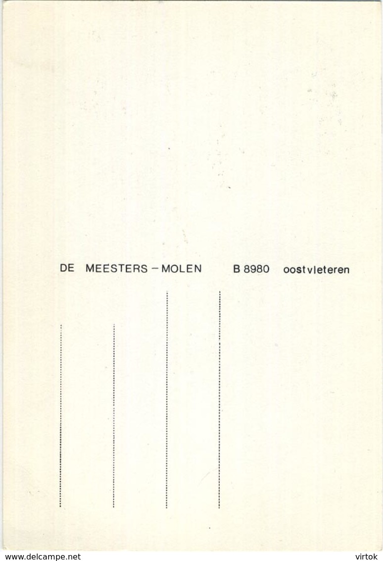 Oostvleteren :  Windmolen  ( 15 X 10.5 Cm ) - Andere & Zonder Classificatie