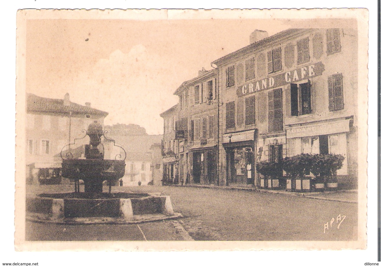 D  31  ASPET  La Place Et La Fontaine Henry 4 - Autres & Non Classés