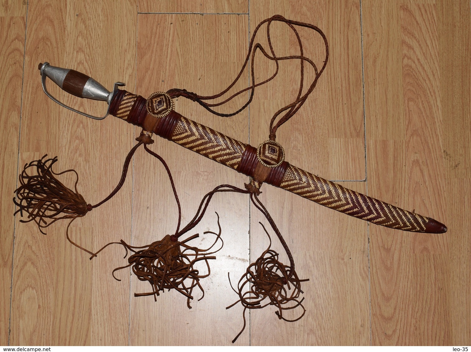 épée Traditionnel Africaine - Sabre Africain Origine Inconnue A Définir - Armes Blanches