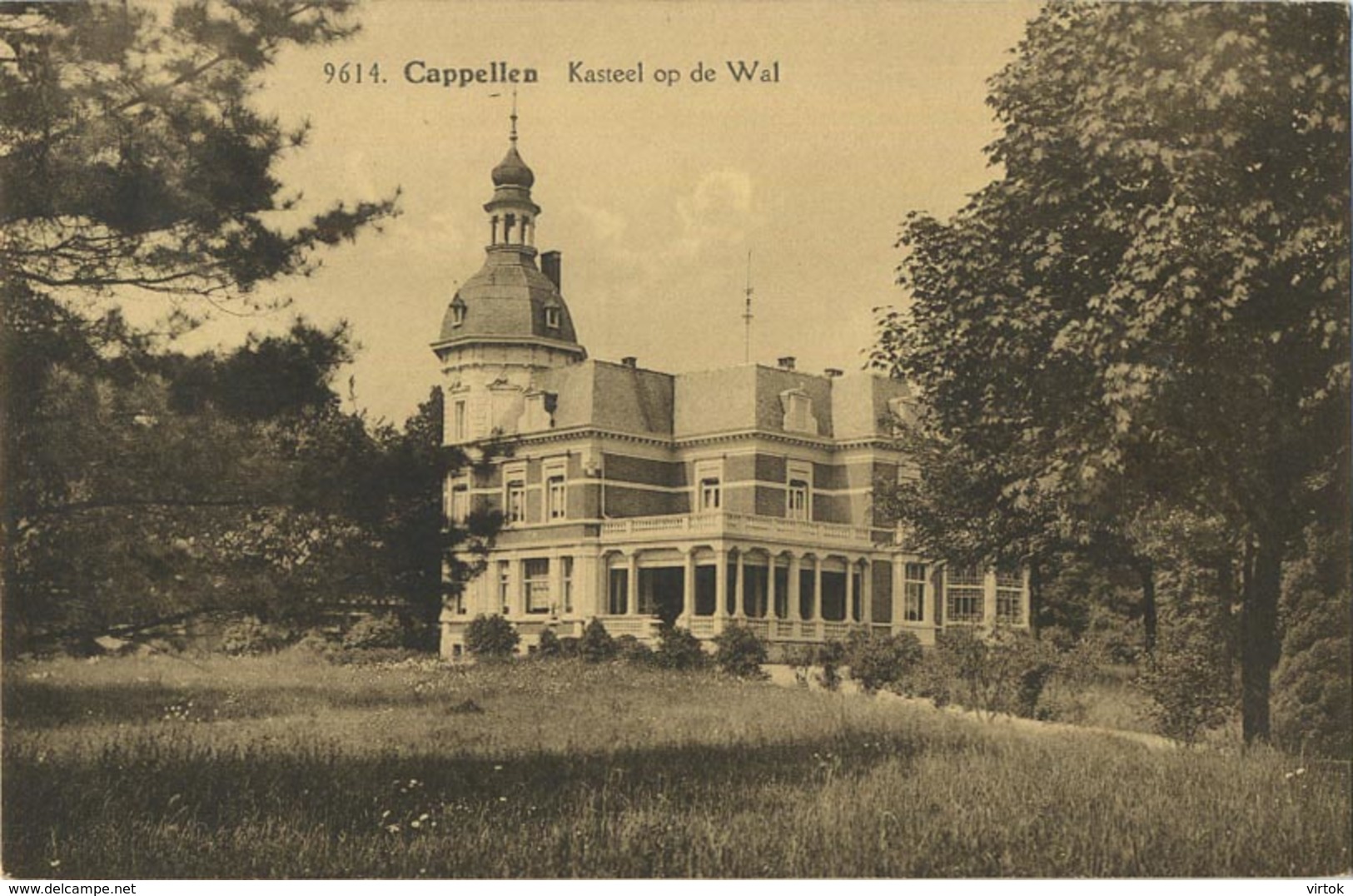 Kapellen - Capellen  : Kasteel Op De Wal  ( HOELEN 9614 ) - Kapellen