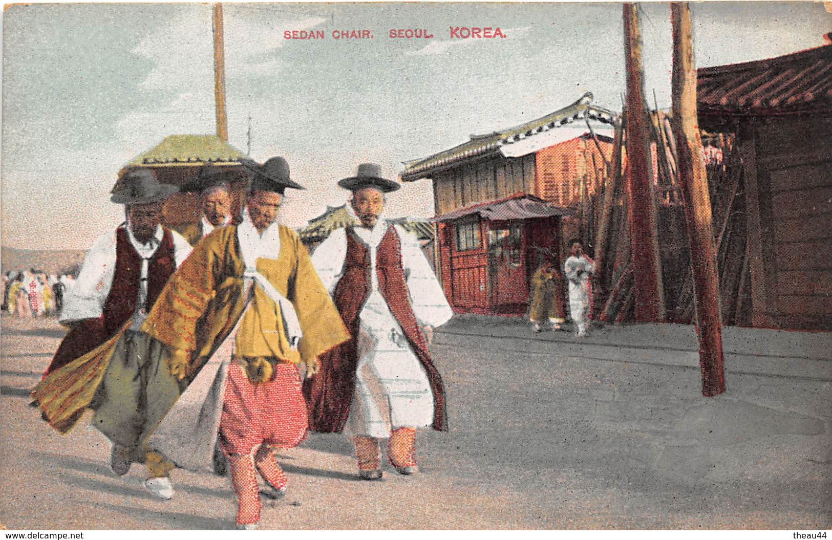 ¤¤  -  COREE Du SUD   -  KOREA   -  SEOUL   -  Sedan Chair   -  ¤¤ - Corée Du Sud