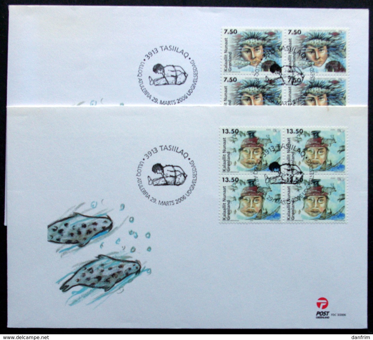 GREENLAND 2006  NORDEN  Minr.462-63     FDC   ( Lot Ks ) - FDC