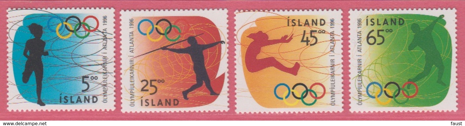 1996 ** Islande  (sans Charn., MNH, Postfrish)  Yv  799/02		Mi  850/3 - Ongebruikt