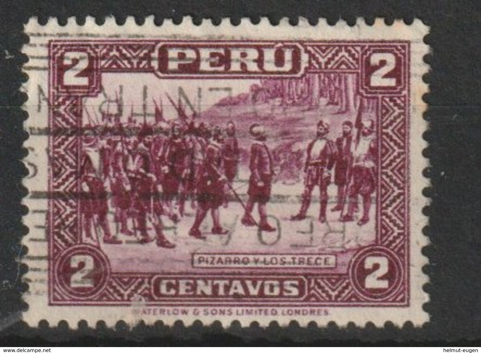MiNr. 328 Peru 1936. Freimarken: 400 Jahre Stadt Lima. - Peru