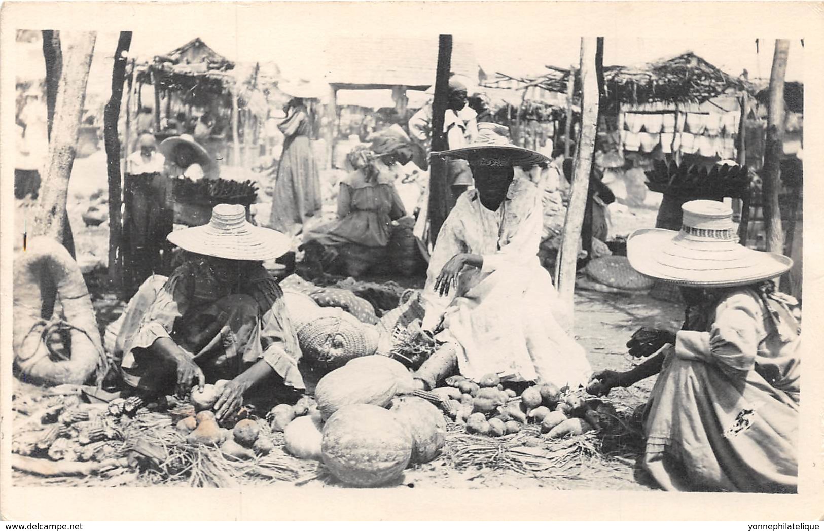 Haïti - Topo / 09 - Belle Scène De Marché - Haïti