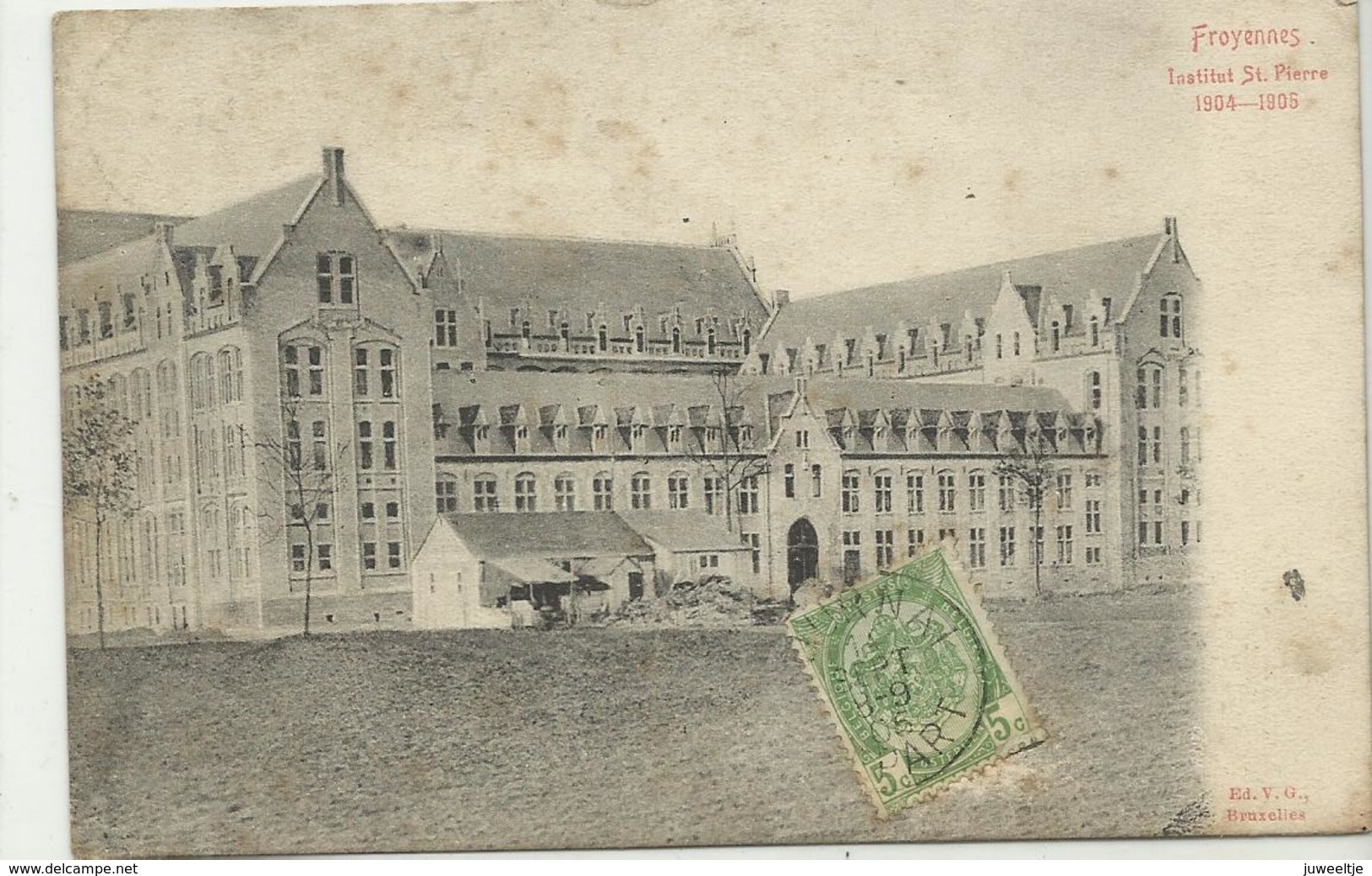 Froyennes Institut St Pierre 1904-1905 (10545) - Doornik