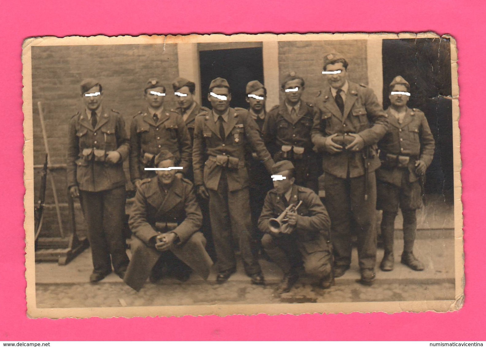 Venezia Lagunari ? Foto Posa Con Trombettiere - Guerra, Militari