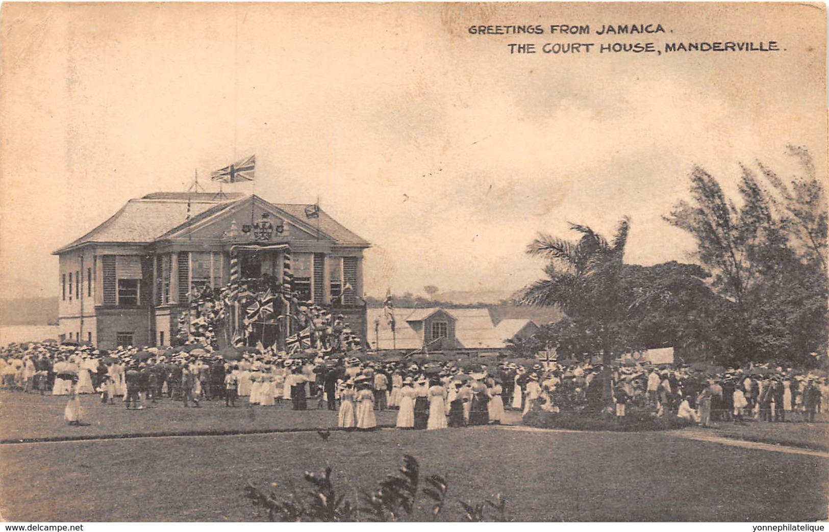 Jamaïque - Topo / 29 - The Court House - Manderville - Jamaïque