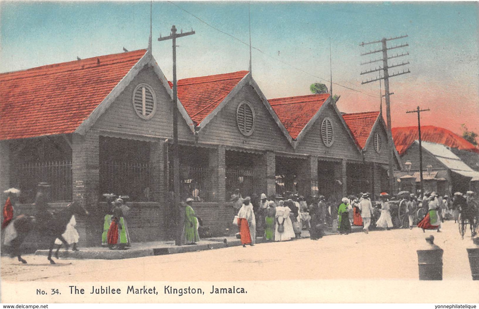 Jamaïque - Topo / 52 - Kingston - The Jubilee Market - Jamaïque