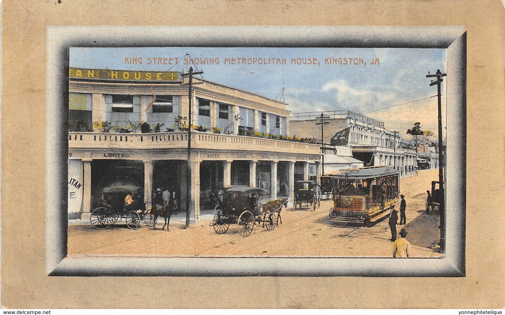 Jamaïque - Topo / 54 - King Street Showing Metropolitan House - Jamaïque
