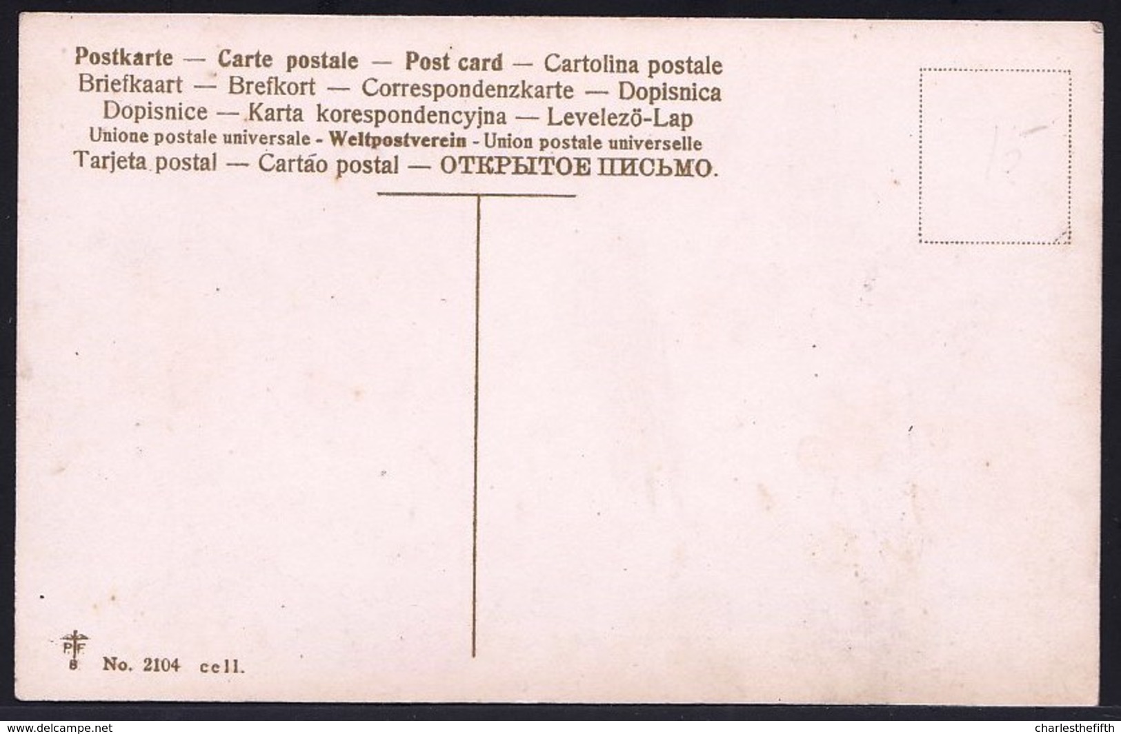 CATHERINA KLEIN - FLEUR - édit. P.F. Nr 2104 Ce 11 - Voir Scans - Carte Brillant - Klein, Catharina