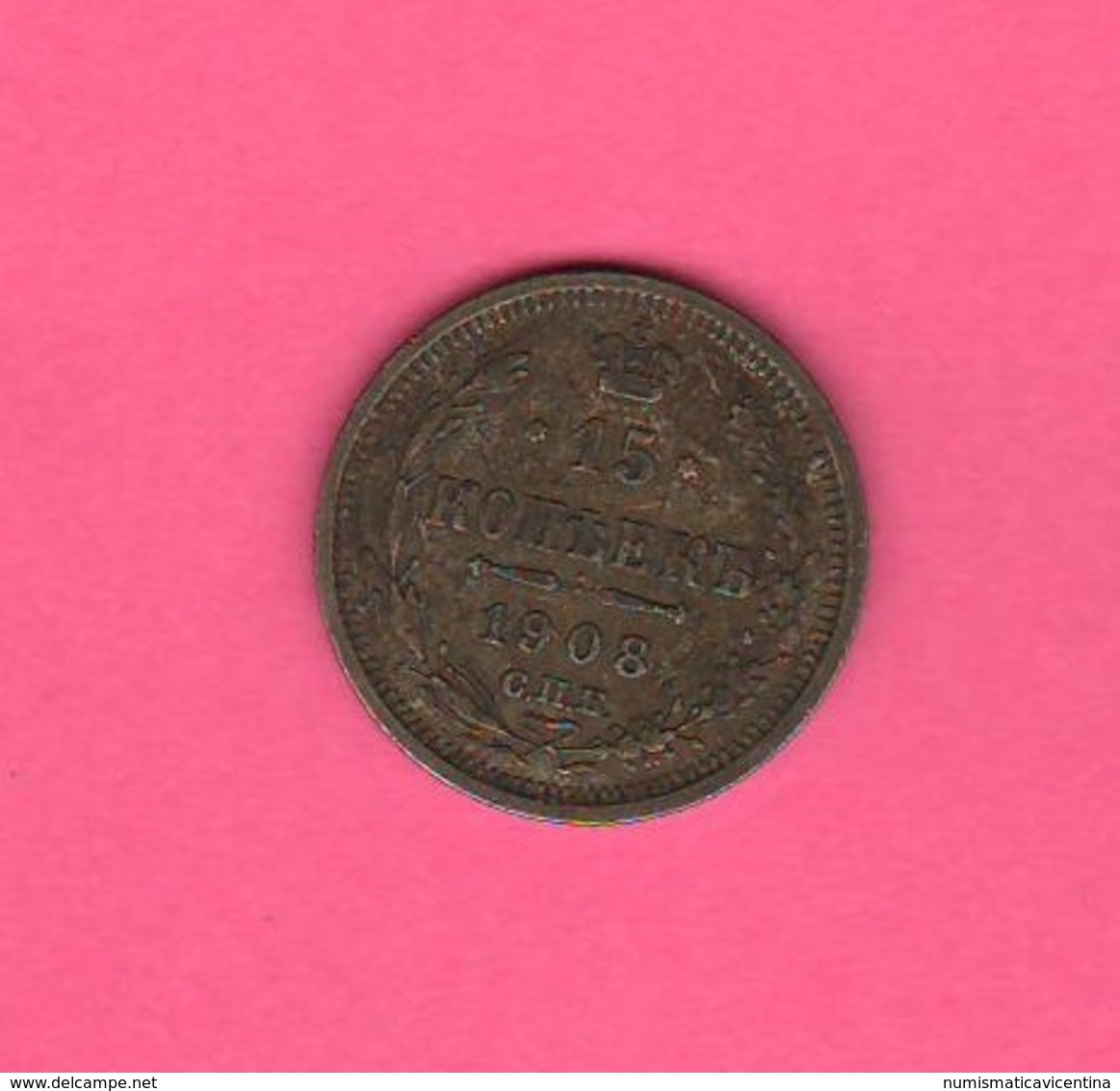 15 Copeki  Kopec 1908 Russia Russian States - Russia