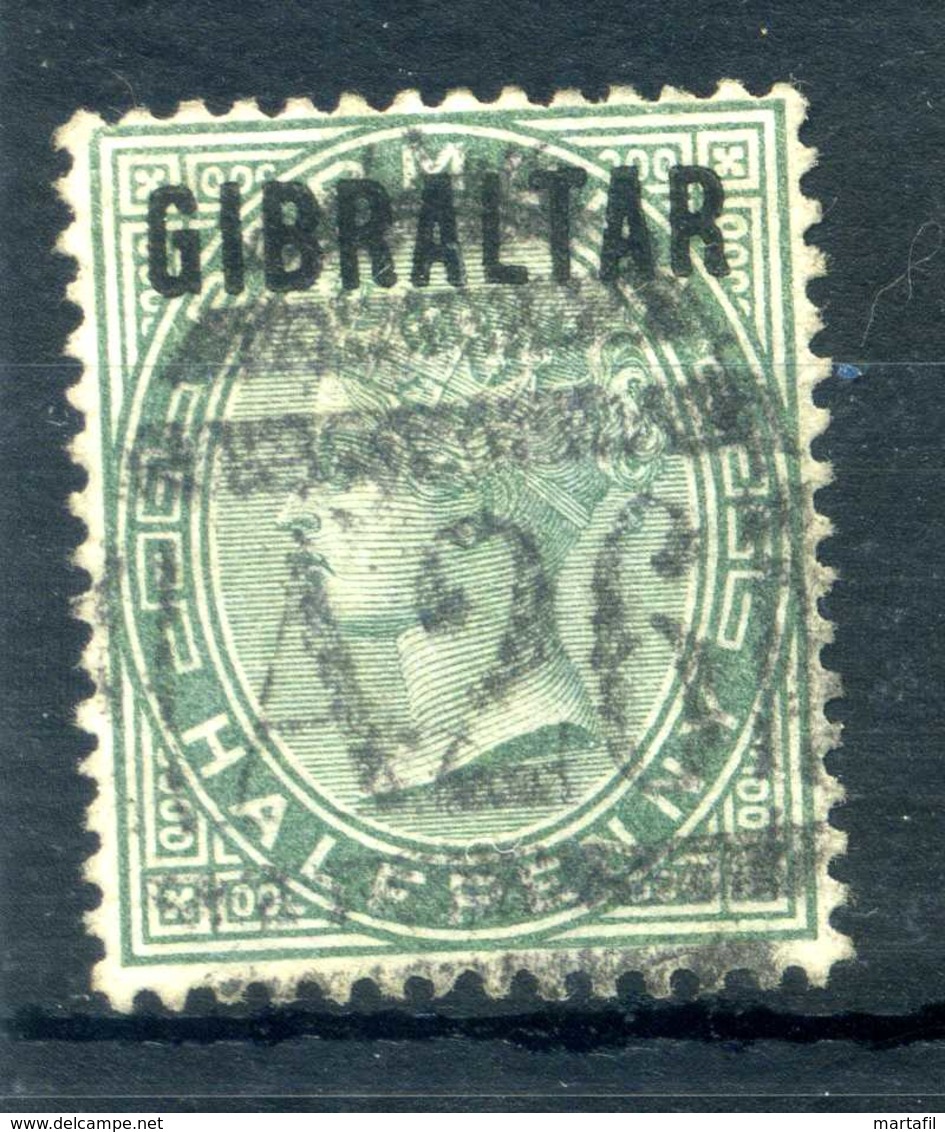 1886 GIBILTERRA N.1 USATO - Gibilterra