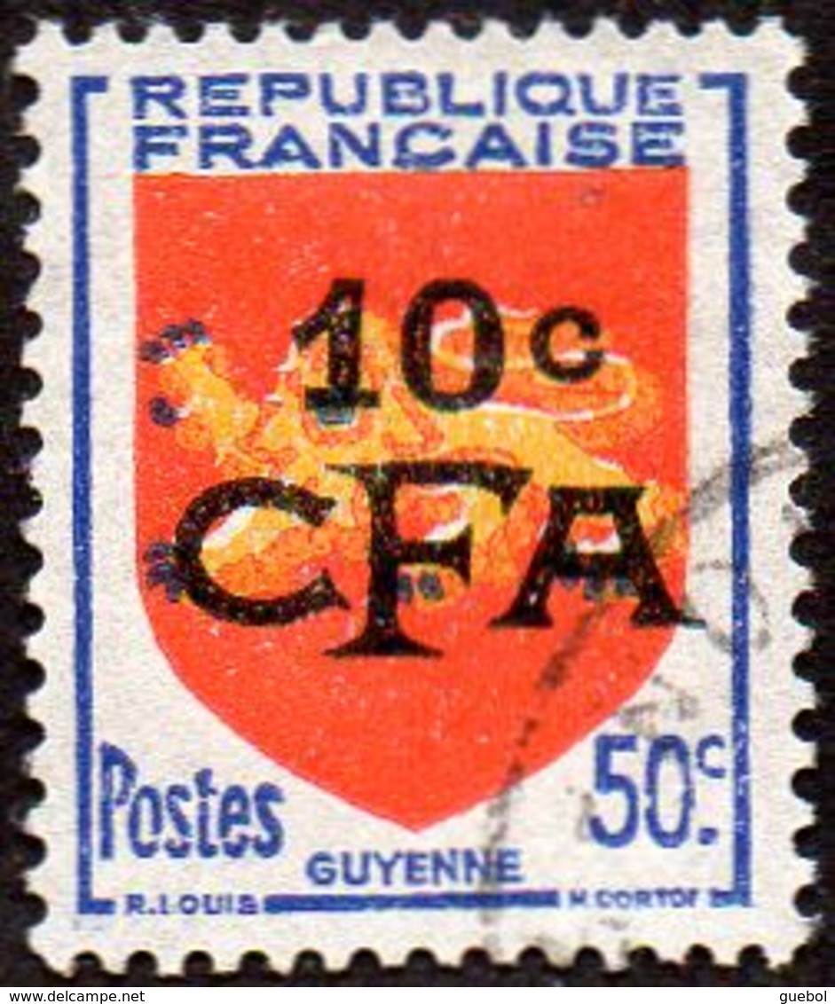 Réunion Obl. N° 282 - Armoiries GUYENNE - Used Stamps