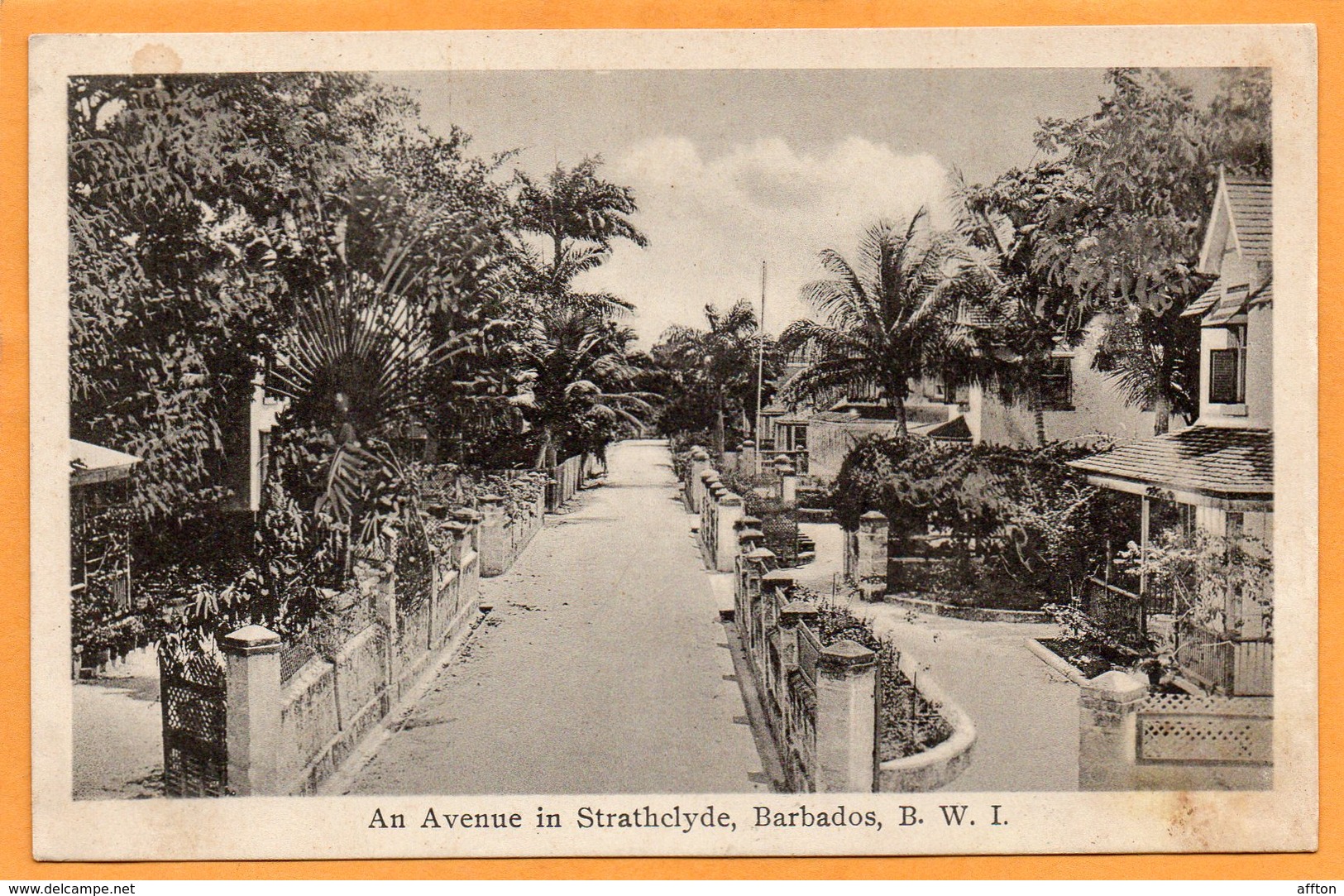 Barbados BWI 1910 Postcard - Barbados
