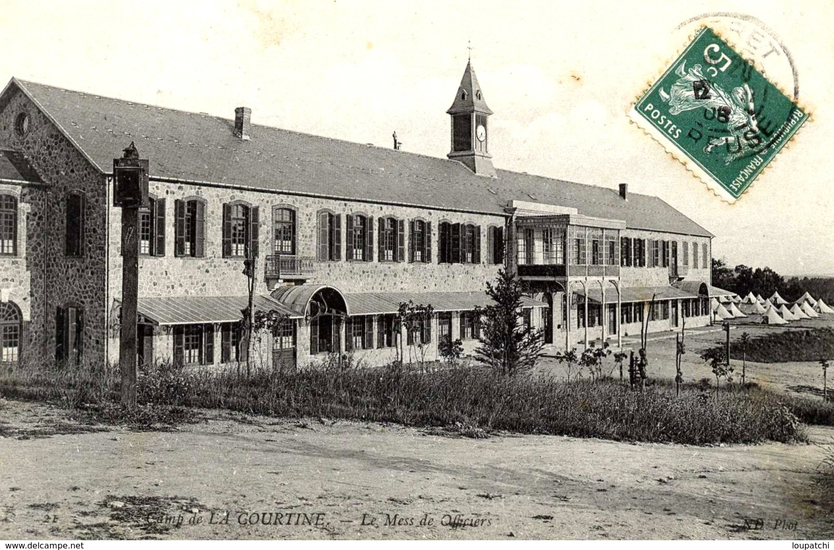 CAMP DE LA COURTINE LE MESS DES OFFICIERS - La Courtine