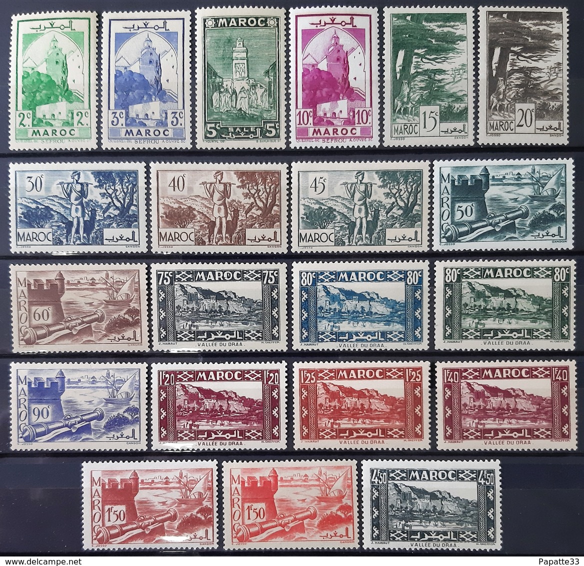 MAROC - N°164 à 172 - 174 - 176 à 188 - 190 - 192 à 195 - Neuf SANS Charnière ** / MNH - Neufs