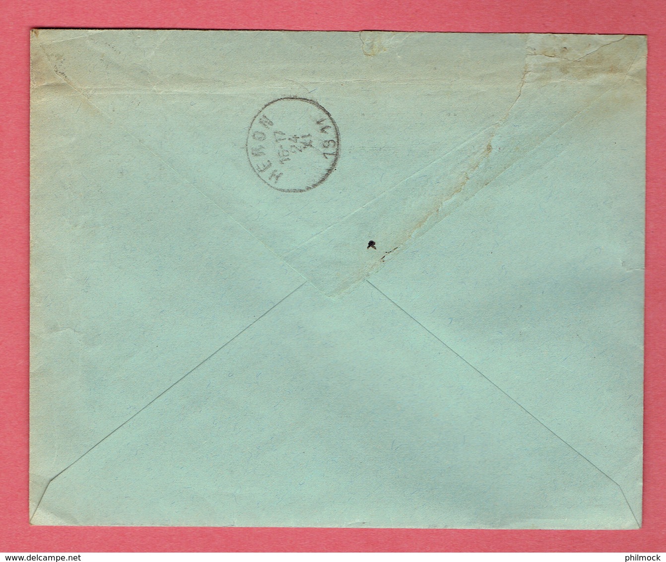 M - Lettre Commerciale 155x125 - Oblitération Statte (Huy) Le 24-XI-1911 Sur 74 - Verso Héron - 1905 Grosse Barbe